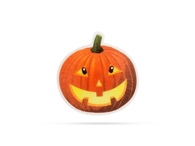 Family 56512B Halloween-i RGB LED dekor - öntapadós - tök