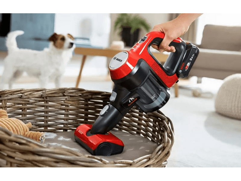 Bosch BBS61PET2 Serie 6 Akkumulátoros porszívó Unlimited ProAnimal Vörös