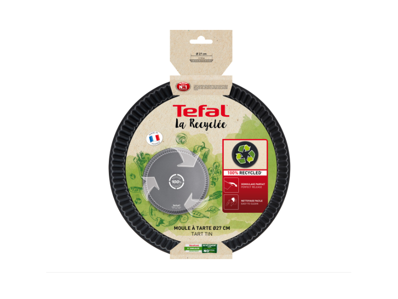 TEFAL La Recyclée Bordázott Sütőforma, 27 cm (J5708302)