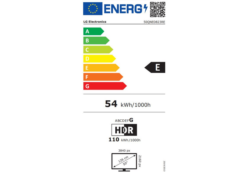 LG 50QNED823RE QNED 50