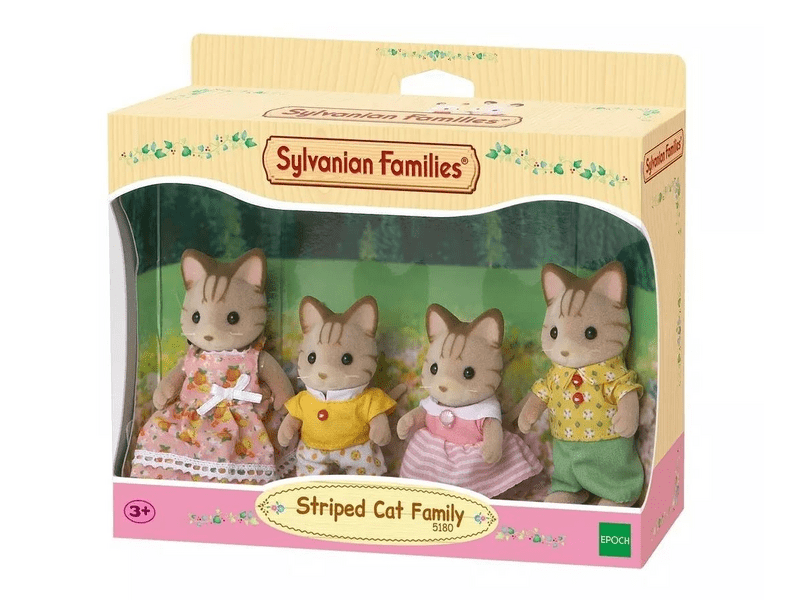 Sylvanian Families prugastih mačića obijtelj (5180)