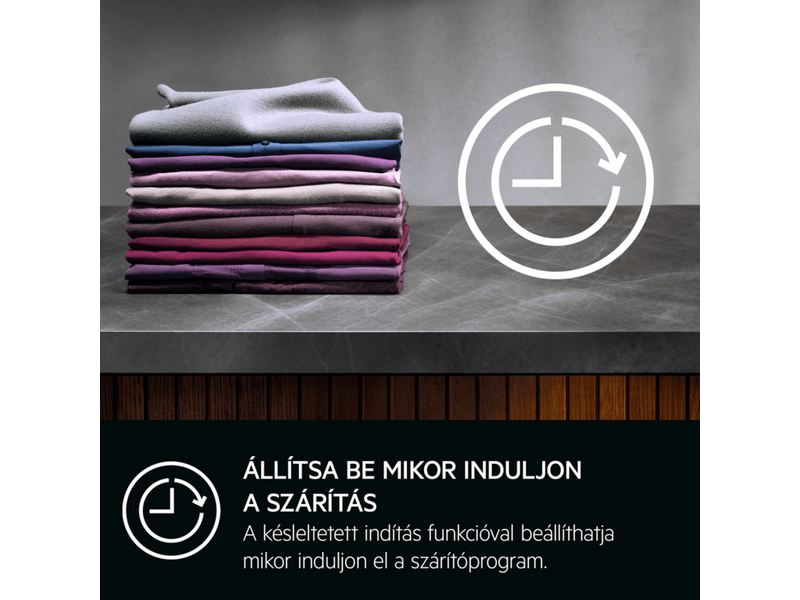 AEG TR818A4E Hőszivattyús szárítógép