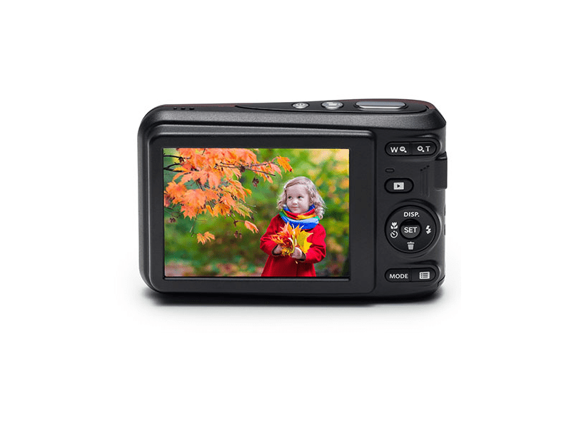 Kodak Pixpro FZ43 Friendly Zoom fényképezőgép, piros