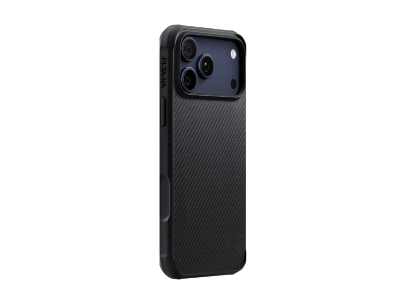Pitaka Aramid ProGuard iPhone 17 Pro tok, fekete-szürke (KI1701MGP)