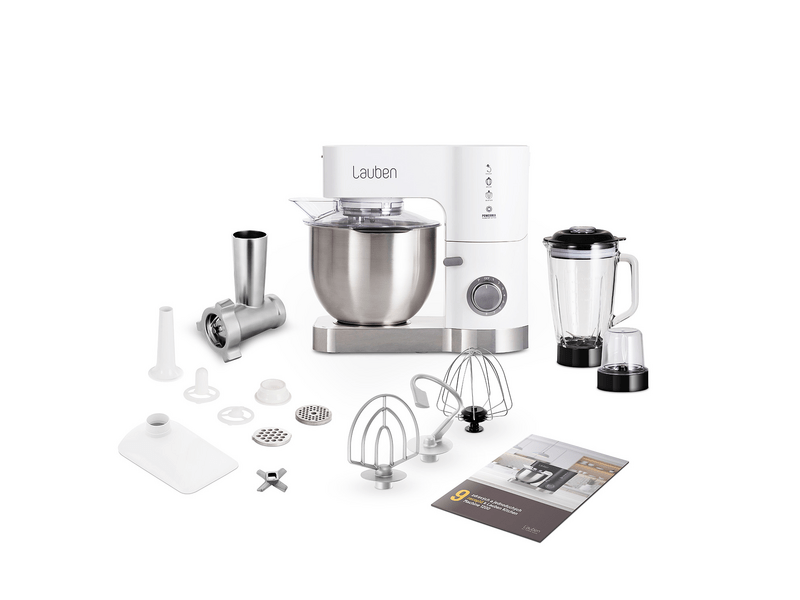 Lauben Kitchen Machine 1200WT Konyhai robotgép, fehér