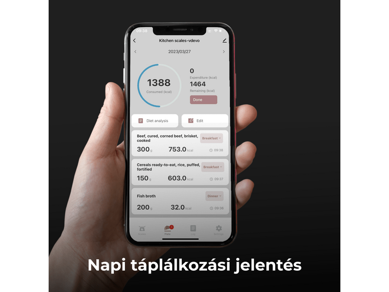 Aeno KS1S Konyhai mérleg (AKS0001S)