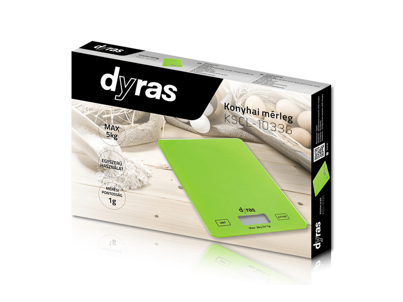 Dyras KSCL-1033G Konyhai mérleg