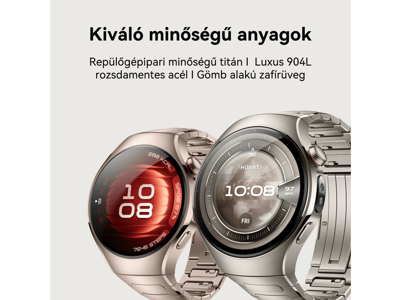 Huawei Watch 5 42 mm pametni sat, bež (55020EWF)