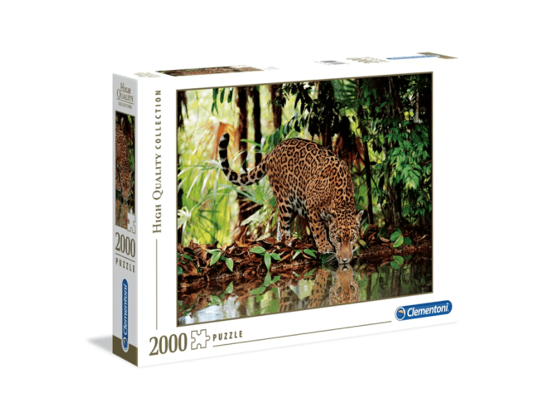 Clementoni 32537 Puzzle, Leopárd, 2000 db