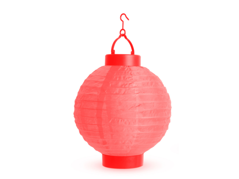 Family 11399RD Lampion, LED, 20 cm,