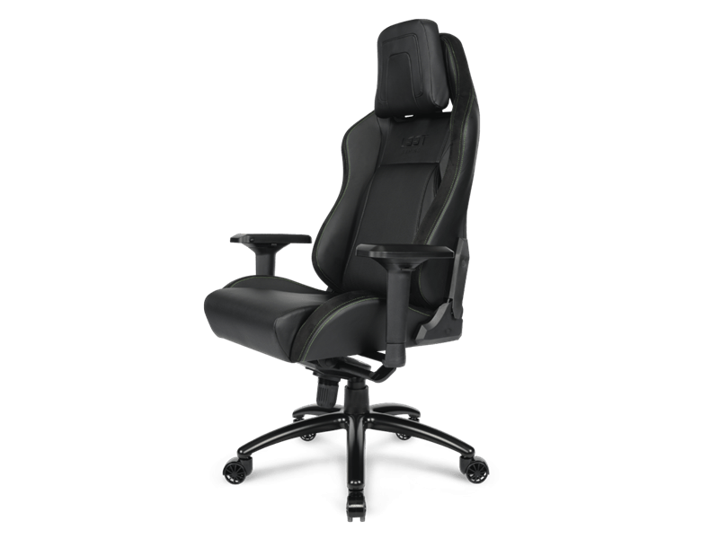 L33T Gaming E-Sport Pro Comfort Gamer szék, fekete (160372)