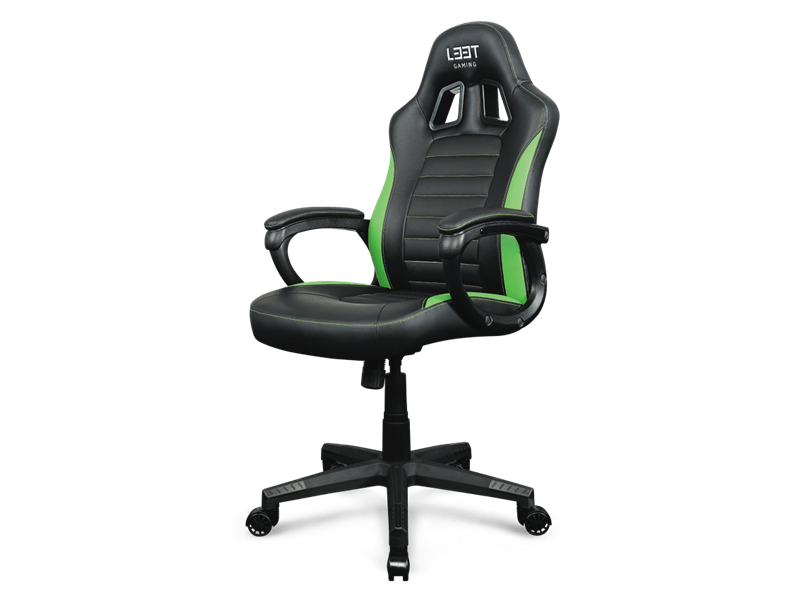 L33T Gaming Encore Gamer szék, zöld (160438)