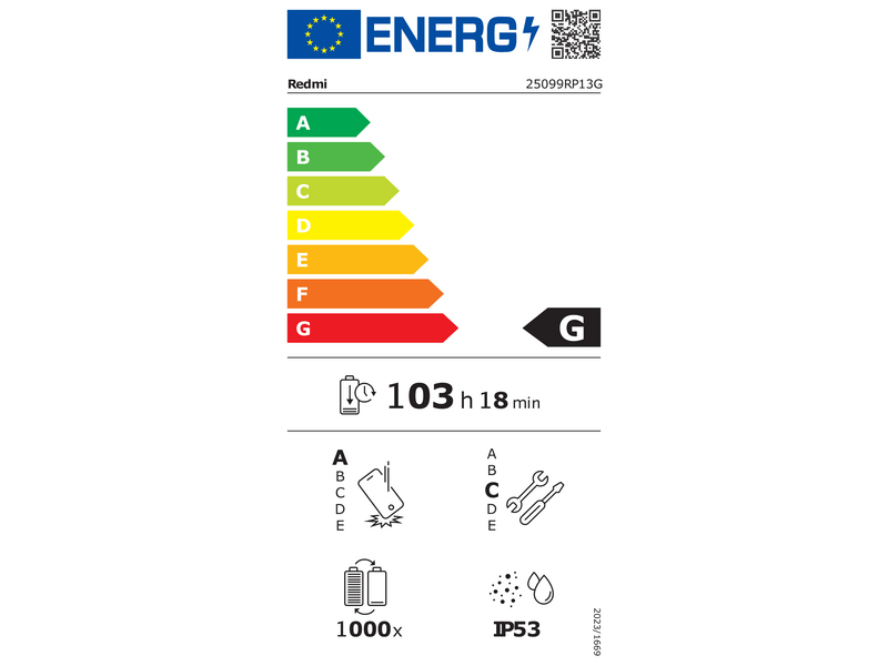 Xiaomi Redmi Pad 2 Pro 6/128GB Tablet, ezüst