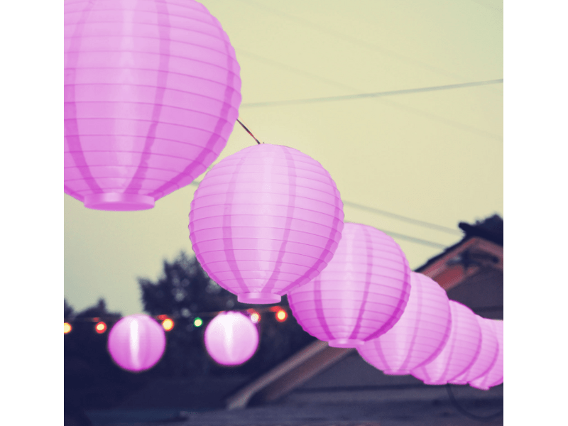 Family 11399MG Lampion LED, 20 cm,