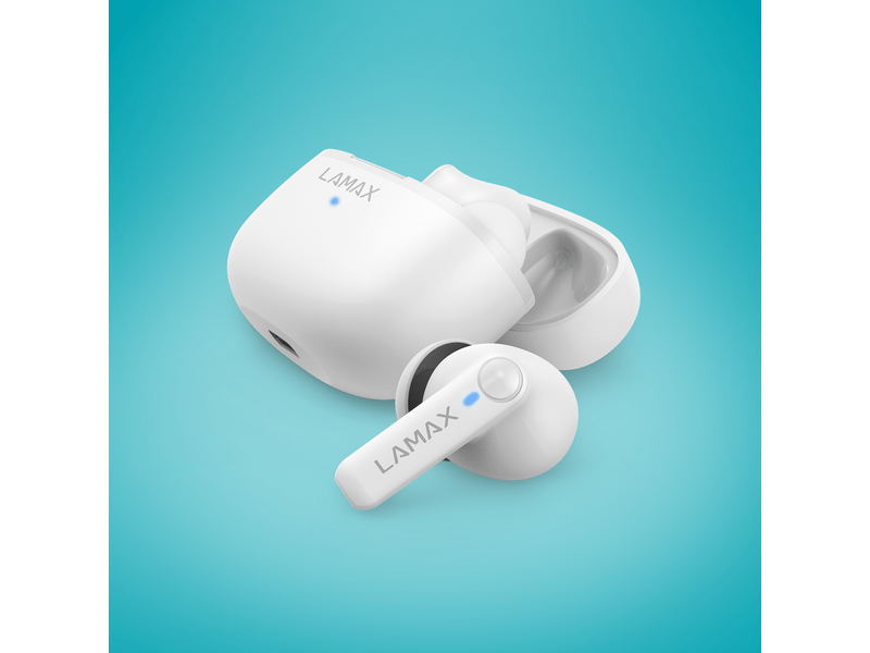 LAMAX Clips1 Play White TWS fülhallgató, fehér
