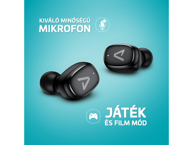 LAMAX Dots3 Play TWS fülhallgató, fekete