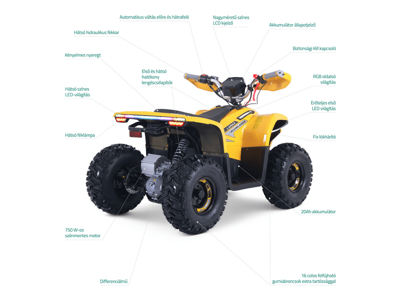 LAMAX eBumbleBee ATV60M Elektromos quad