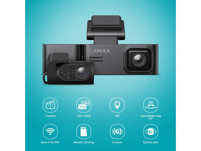 LAMAX N10 3in1 GPS (CDMN10G31BA)
