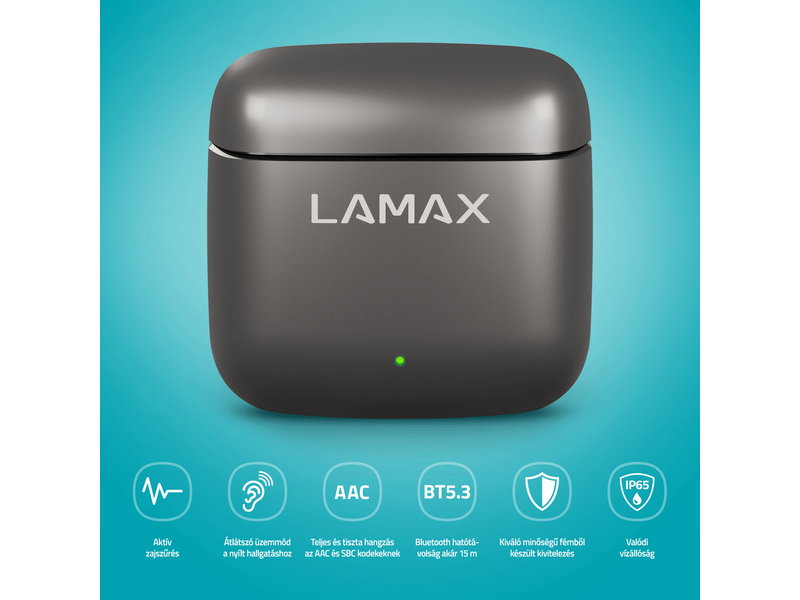 LAMAX SteelDots3 ANC TWS slušalice