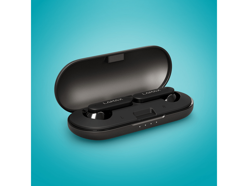 LAMAX SteelTones1 Bluetooth slušalice, crne (LXIHMSTNS1NAA)