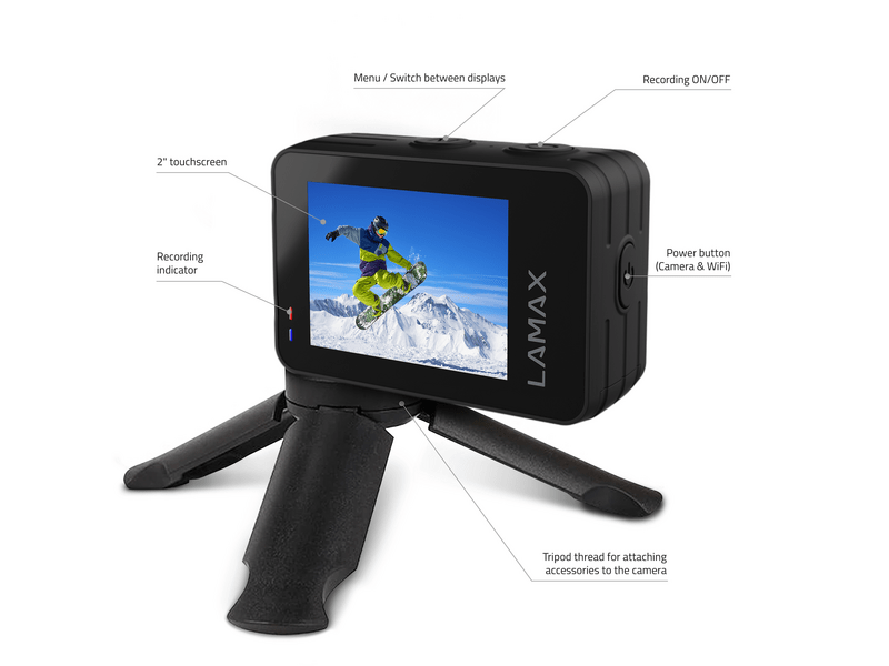 LAMAX W9.2 Akcijska kamera (WAMW92NNNBA)