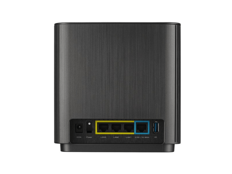 LAN/WIFI Asus Router ZenWifi AX7800 Mesh - XT9 V2 2-PK - Fekete
