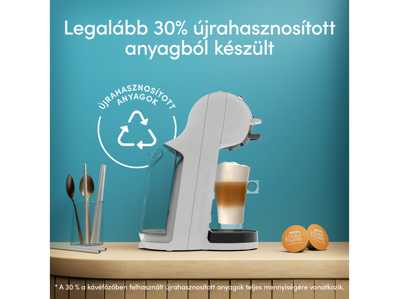 Krups KP143GF0 Mini Me 2 kapszulás kávéfőző, szürke