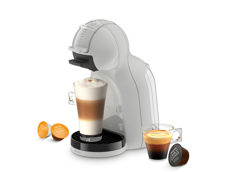 Krups KP143GF0 Mini Me 2 kapszulás kávéfőző, szürke