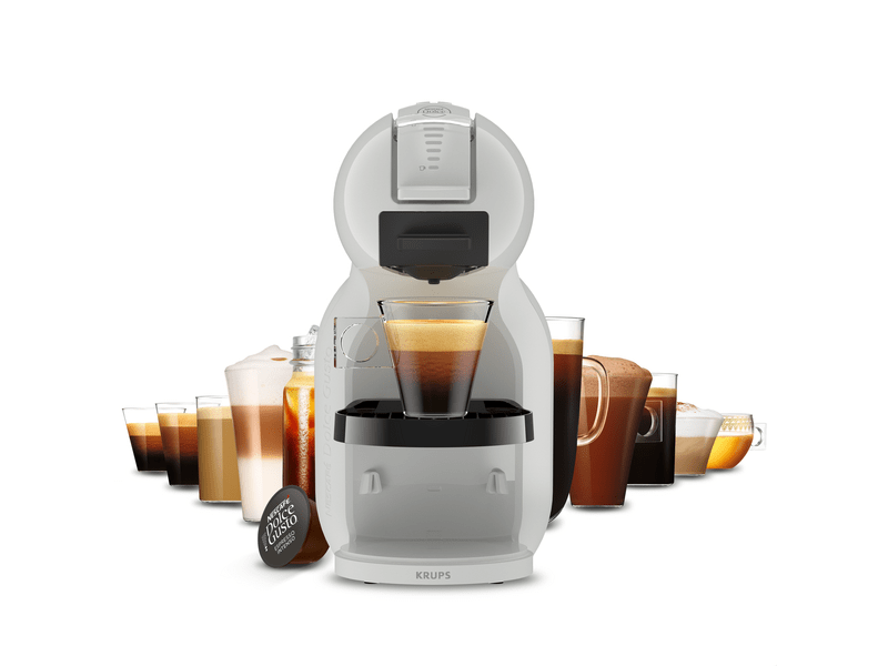 Krups KP143GF0 Mini Me 2 kapszulás kávéfőző, szürke