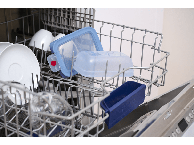 Tefal OneClick Négyszögletű tároló, 0,5l, kék (N1210110)