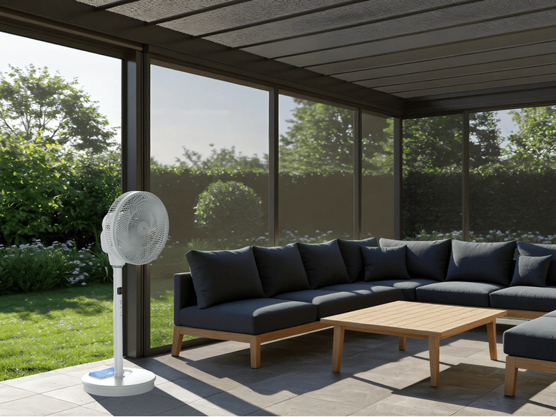 Rowenta QV5050F0 Turbo Silence Compact 3D Nomad ventilátor
