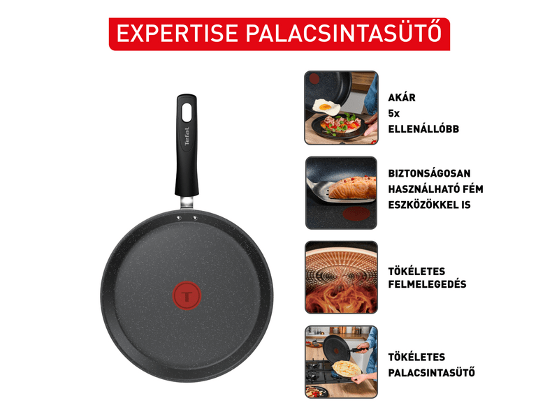 Tefal Expertise palacsintasütő, 25 cm (G3213832)