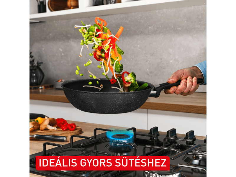 Tefal Expertise serpenyő wok, 28 cm (G3211902)