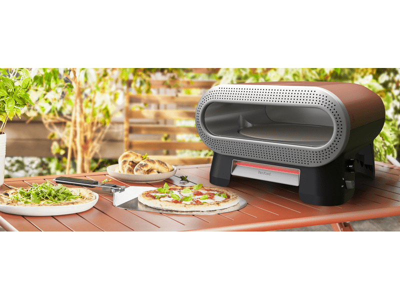 Tefal JM600TE0 Pizza Pronto Elektromos pizzasütő, barna