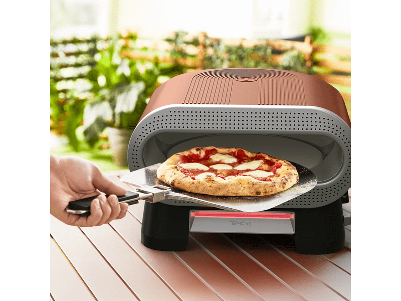 Tefal JM600TE0 Pizza Pronto Elektromos pizzasütő, barna