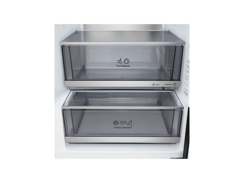 LG GBBS726AEV Alulfagyasztós kombinált hűtőszekrény