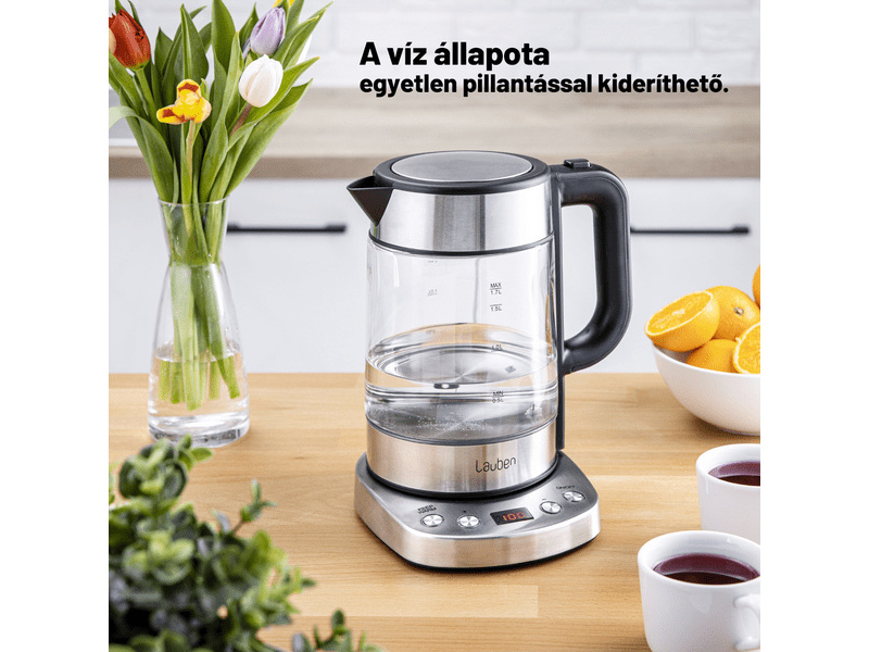 Lauben NEK17GS Üveg vízforraló