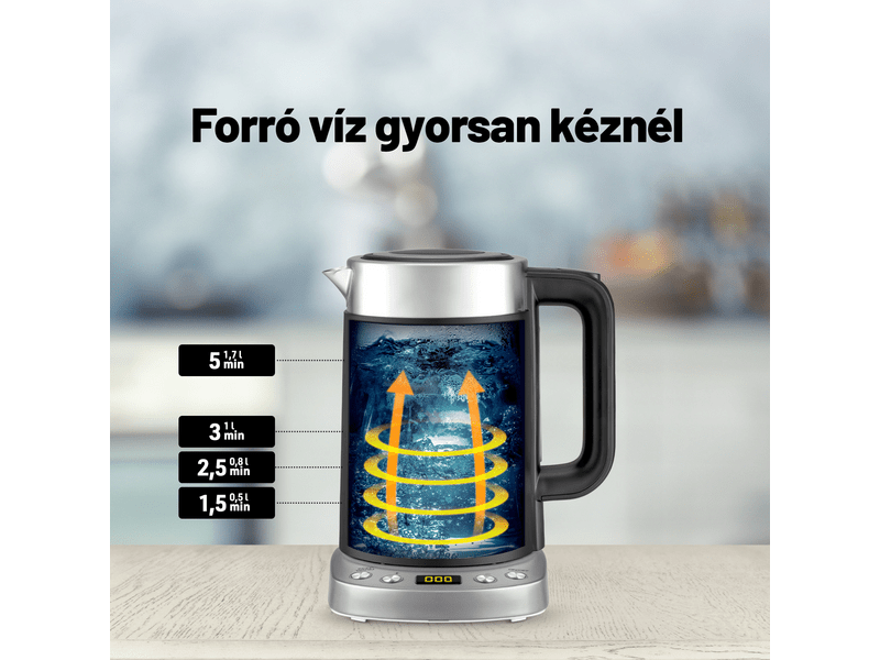 Lauben EK17SB elektromos vízforraló