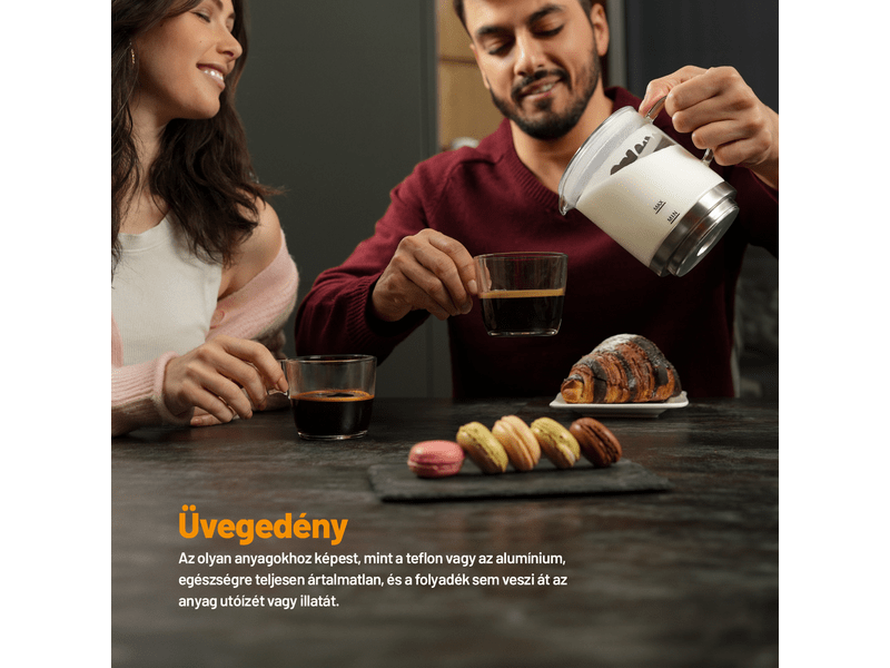 Lauben Glass Milk Frother 600BG Tejhabosító