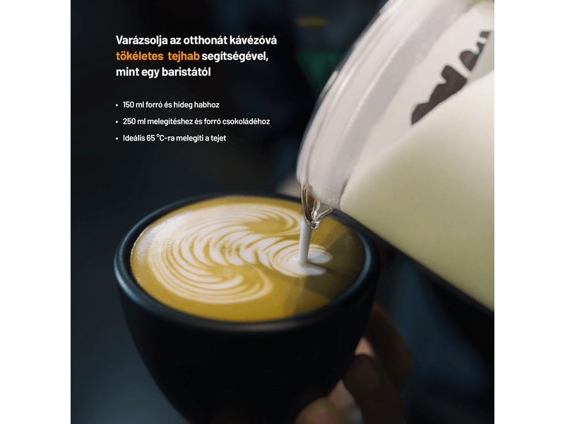 Lauben Glass Milk Frother 600BG Tejhabosító