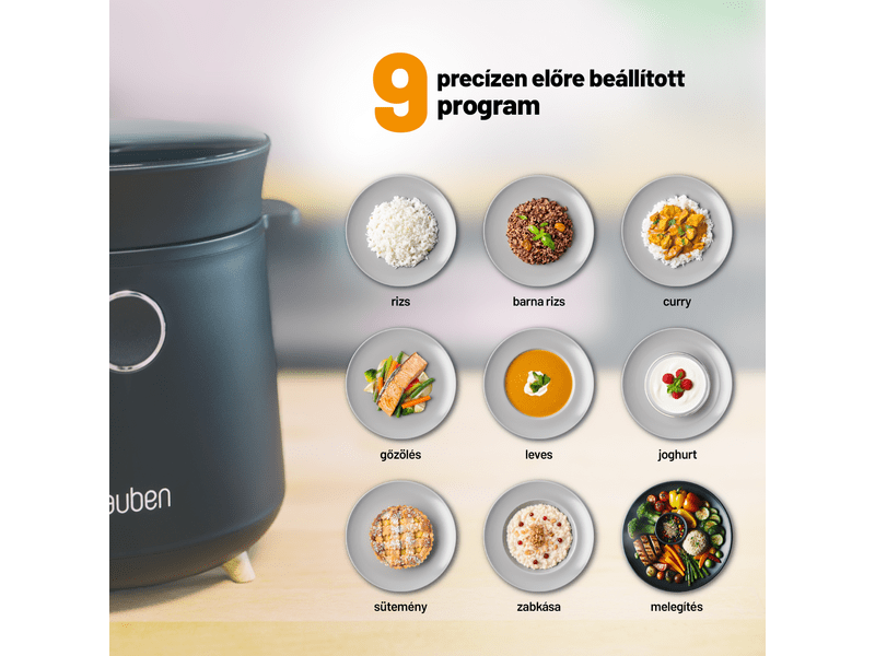 Lauben Multifunction Rice Cooker 1500BW Rizsfőző
