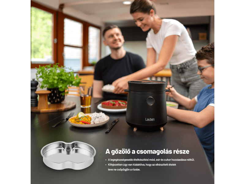 Lauben Multifunction Rice Cooker 1500BW Rizsfőző