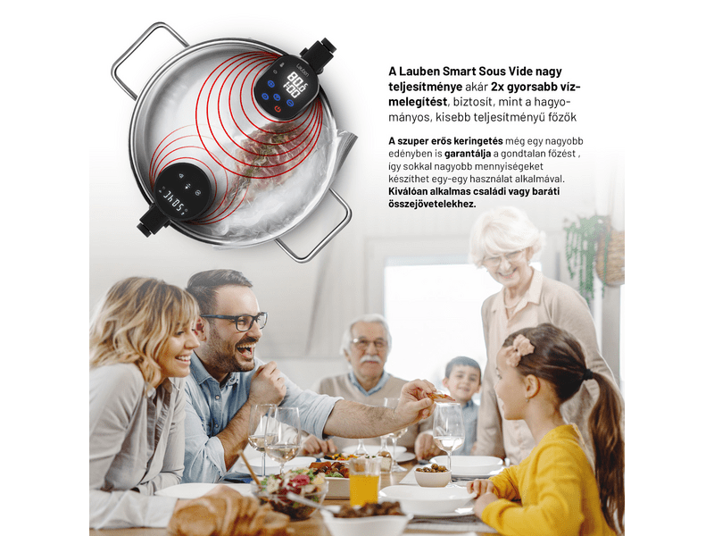 Lauben LBNSSV1200SB Smart sous vide rúd