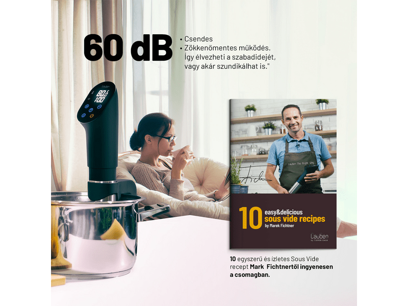 Lauben LBNSSV1200SB Smart sous vide rúd