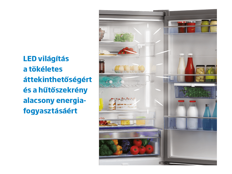 BEKO RSSA250K30WN Egyajtós hűtőszekrény