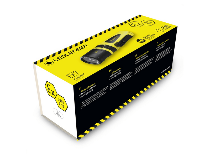 Ledlenser EX7 Robbanásbiztos lámpa, ATEX