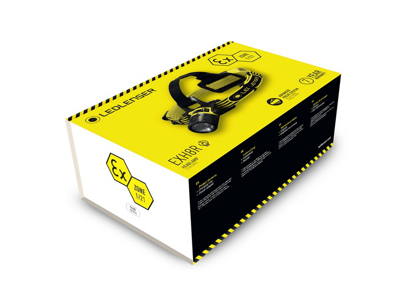 Ledlenser EXH8R Tölthető robbanásbiztos fejlámpa