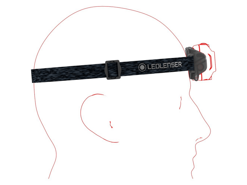 Ledlenser HF4R Tölthető fejlámpa, kék (502791)