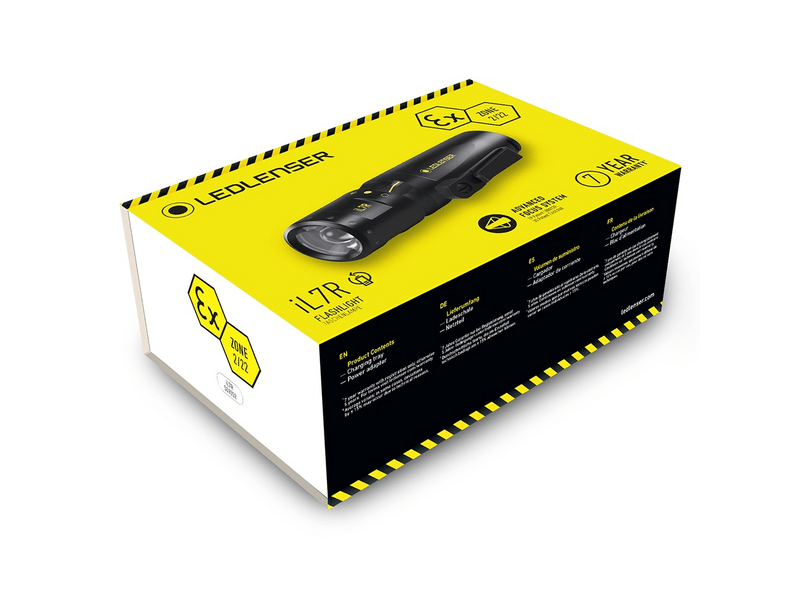 Ledlenser IL7R Tölthető robbanásbiztos lámpa, ATEX