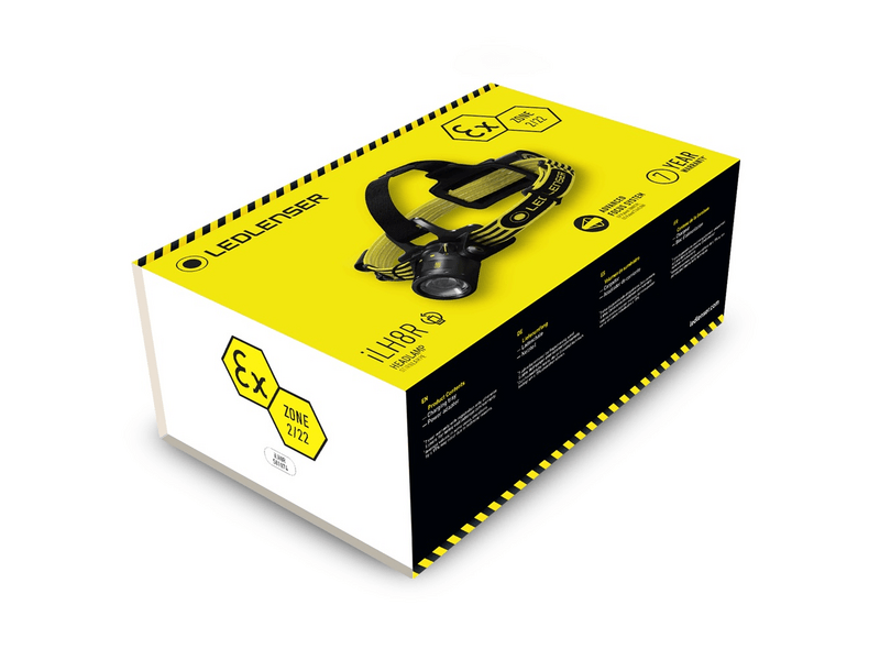 Ledlenser ILH8R Tölthető robbanásbiztos fejlámpa ATEX